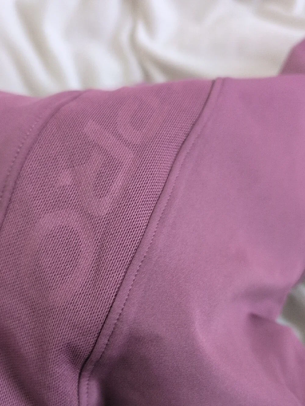 Nike Mauve Crop Tank Top with Center Panel